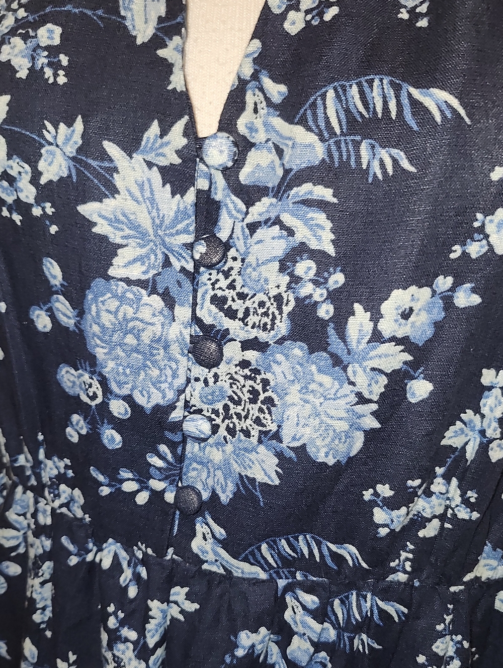 Tuckernuck Twilight Garden Jenna Floral Dress Size Medium Linen Cotton - Picture 5 of 14